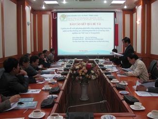 Nghiên cứu đề xuất giải pháp phát triển nông nghiệp ứng dụng công nghệ cao theo hướng sản xuất hàng hóa